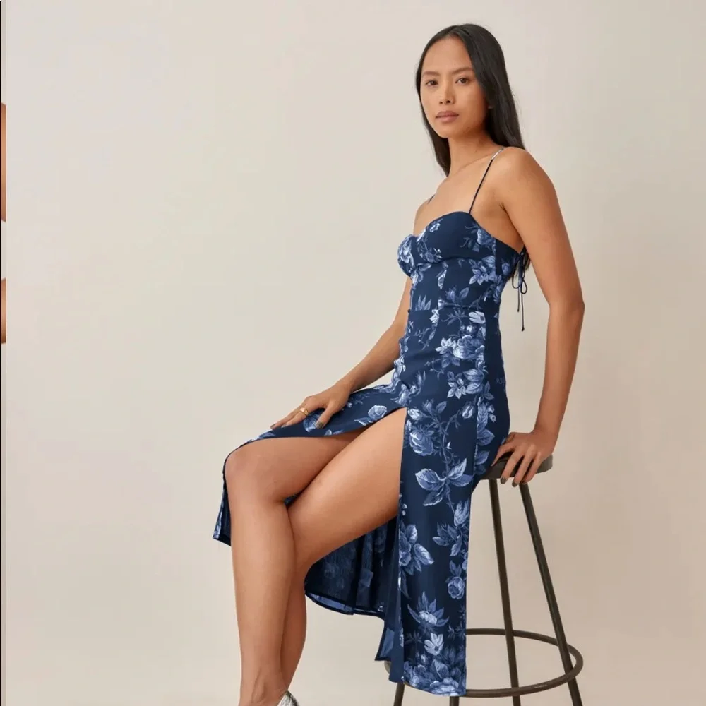 Reformation Juliette Dress Lottie - Picture 5 of 8